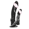 Vibratorer Silikon Dual Head Dildo med Bullet Vibrator G-Spot Clitoris Stimulator Female Masturbator Anal Plug med Suction Cup Sex Toy 230801