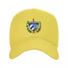 Ball Caps Punk Coat Of Arms Cuba Baseball Cap For Women Men Adjustable Trucker Hat Performance