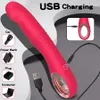 Vibrators 10 Modi Telescopische Vibrator voor Vrouwen Hoge Snelheid Motor G-Spot Climax Dildo Vibrerende Vrouwelijke Masturbator Volwassen Seksspeeltje voor Vrouw 230801