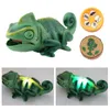 Electric RC Animals Remote Control Chameleon Toy Realistic Animal Infrared RC Fake Toys Electric Party Favors Supply 230801