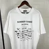 Herren-T-Shirts, klassisches, übergroßes, schweres Stoff-T-Shirt für Männer und Frauen, 1:1, hochwertiges 2023SS-Shirt, RAF-T-Shirt, lässig, kurzärmelig, mit Etikett