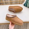 Botas Neve Imagem Tasman Cor Sheepskin Shearling Tazz Mules Mulheres Homens Ultra Mini Bota Slip-on Sapatos Camurça Superior Conforto Outono Inverno