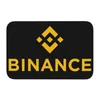 Tapis personnalisé Binance coin paillasson anti-dérapant salle de bain cuisine porte tapis BNB crypto-monnaie Blockchain salon tapis tapis repose-pieds