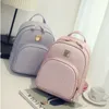 Sacs d'école solides femmes adolescent sac à dos Preppy petit gland pour femme Style Pack cartable en cuir voyage filles 230801