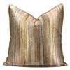 Pillow Case Luxury Golden Sofa Cushion Cover for Living Room Modern Gray Throw Pillowcase Euro Decoration 20x20 Rectangle 230801