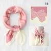 Scarves Floral Square Scarf Head Neck Stain Silk Paisley Sunscreen Hijab Neckerchief Headscarves Fashion DIY