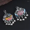 Colliers pendentifs Koi Little Fish Ruyi Lock Vintage Drip Glue Craft Tassel