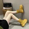 Bottes européennes et américaines courtes femmes printemps automne botte unique 2023 Style britannique tout match femmes