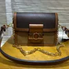 Designerska torba crossbody LL10a twarz Wysokiej jakości luksusowa torba łańcuchowa oryginalna skóra luksusowa torba na ramię