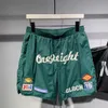 Shorts masculino masculino americano verão solto esportes meninos basquete de rua reta casual para moletom Y2K