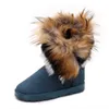 Bottes Botas Mujer femmes botte tendance 2023 en peluche épais coton décontracté plate-forme chaude SnowBoot chaussure antidérapante