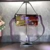 Women Crossbody Mirror Presh Bage Releds Baguette Designer كتف النحاس الذهب الترتر المحمولة حقيبة مسائية محمولة الأزياء الإبط 230715 220505