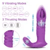 Vibratoren Bluetooth APP-gesteuerter Vibrator Weiblicher kabelloser Stoßdildo G-Punkt-Klitoris-Stimulator Tragen Sie Sexspielzeug für Frauen Höschen 230801