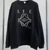 Heren Dames Ontwerpers Hoodie Man Dames Lange Mouw Met Loe Letters Print Mannen Losse Oversized Luxe Straat Tees Losse Trend Top Tees