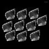 Lustre Crystal Clear Crystals Prisms Parts Hanging Drops Pendants 38mm