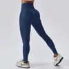 Aktive Hosen Nahtlos Gestrickte Yoga Frauen Einfarbig Super Stretch Hohe Taille Sport Leggings Sexy BuLift Workout Strumpfhosen Gym Tragen