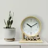 Horloges de table Love Desktop Clock Silent Non Ticking Simple Small Digital 2023