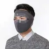 Hełmy motocyklowe zimowa ciepła maska ​​twarz z gogami przeciwonogą