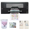 Business Laminator Maszyna drukowania Dual Metal Tekstyla plastikowa szklanka 2 w 1 folia Rolka UV DTF drukarka