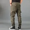 Pantalon homme tactique polaire hiver Cargo Double couche épais chaud Baggy mâle extérieur survêtement militaire armée pantalon Long