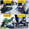 Veiligheidsschoenen Mesh Ademende Zomer Mannen Sneakers Stalen Neus Veiligheidslaarzen Mannelijke Anti Lek Anti Smashing Werkschoenen Hombre Sneaker 230801