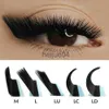 Cílios postiços Abonnie LMLULCLD Curl Lash Extension Cashmere Matte Black Eyelash Extension 815mm Bandeja de cílios individuais mistos x0802