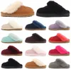 Australien designer skor päls tofflor kvinnor glider sandaler kvinnor vinter snöskor klassisk mini ankel svart kastanj rosa sandal sneakers varma modetränare o#