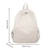School Bags Korean Soft for Girl Laptop Backpack Waterproof Nylon Girls Female Causal Book Mochila 230801