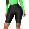 Shorts Active S-5XL Tamanho Grande Calças Ioga para Bicicleta Moda Elástica Cintura Alta Perneiras Sem Costura Fitness Esportes Meia-calça Push Up