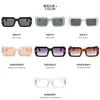 2023 Lüks Tasarımcı Güneş Gözlüğü Yeni Moda Kutusu Ağı Red Fd FD Aile Gözlükleri Unisex Güneş Gözlüğü