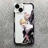 Mobiele Telefoon Gevallen Cartoon Anime Chainsaw Man Telefoon Case Voor Iphone 14 13 11 12 Pro Max Mini 7 8 plus Xs X Xr Cover Paar Funda Voor Iphone 11 Case L230731