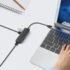 3 Port USB 3.0 Hub Card Reader USB C Type C Splitter Mini 2 in 1 CardReader لـ SD TF Micro SD لنظام التشغيل Windows بدون حزمة للبيع بالتجزئة