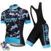 Tävlingssatser Cycling Jersey Team 2023 Camouflage Bike Set Men Clothing Road Shirts Suit Bicycle Bib Shorts Ropa Maillot Cyclisme