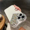 Obudowy telefonu komórkowego Luksusowa 3D Love Heart Soft Telefen Case na iPhone 14 Pro13 Pro Max 12 11 XR X XS 7 8 Plus SE3 Obiektyw Diamentowy Camera L230731