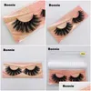 Other Health Beauty Items 3D Mink Eyelashes Wholesale Natural False Lashes Soft Make Up Extension Makeup Fake Eye Series Drop Delive Dhtlc