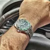 Armbandsur pagani designföretag vänster krona män mekaniska 100 m vattentätt safirglas PD1662 GMT -klocka för 230802