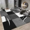 Dywany Streszczenie geometryczne wiry dywany do salonu wystrój domu sofa stół stół duży obszar nowoczesny luksusowy wystrój mata bez poślizgu R230802