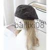 Stingy Brim Hats 2023 Spring and Autumn New All-Match Literary Hollowed Out Hook Flower Basker Elegant Retro Hand-Woven Sticked Hat Female Summer J230802