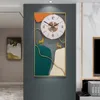 Väggklockor minimalistiska nummer klocka kvarts järnluxury stor modern stilfull matsal horloge mural heminredning