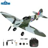 Aircraft Modle Spitfire RC Plane 2 4G 4CH 6 Axis EPP Foam 450MM Wingspan One key Aerobatic RTF Warbird Mini Airplane Toys Gifts 230801