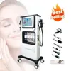 Professionell Alice Super Water Bubble Hydra Oxygen Jet Peel Hydro Jet Ansikt Deep Cleaning Spray Gun For Skin Rejuvenation Whitening Skin Lyft Spa Machine