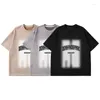 Herren T-Shirts Sommer Oversize Baggy T-Shirt Männer Brief Gedruckt T-Shirts Mode Harajuku Streetwear Kurzarm Tops Kleidung Männlich Plus Größe