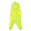 Abbigliamento per cani Impermeabile Tempo piovoso Impermeabile Poncho riflettente all-inclusive Cani Tuta Giacca per animali Vestiti Cappotto antipioggia