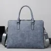 Aktentaschen Herren Aktentasche Luxus Laptoptasche Tasche Große Kapazität Schulter Casual Business Handtasche