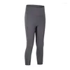 Actieve broek Sportlegging Dames Gym Workout Zevenpunts yoga Hoge taille Fitnesslegging Push-up scrunch hardloopbroek