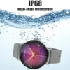 DT4 NY SMART WACK 1.45 -tums skärm Bluetooth Call Menstrual Period IP68 Vattentät sport Tracket Heart Rise Smartwatch Women