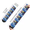 Chaussettes pour hommes Hip Hop Retro Welcome To Horror Land Crazy Compression Unisex Child's Play Harajuku Seamless Imprimé Funny Crew Sock