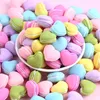 Decorative Flowers 10PC Simulated Food Heart Macaron Fake Cake Ornaments Dessert Table Snack Decoration Wedding Party Pography Props Home