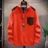 Men's Sweaters 2023 Autumn And Winter Classic Fashion Trend Large Size Warm Sweater Casual Loose Comfortable High-Quality