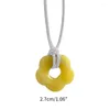 Chains Hollow Pendant Necklaces Flower Neck Jewelry Perfect For Party Wedding